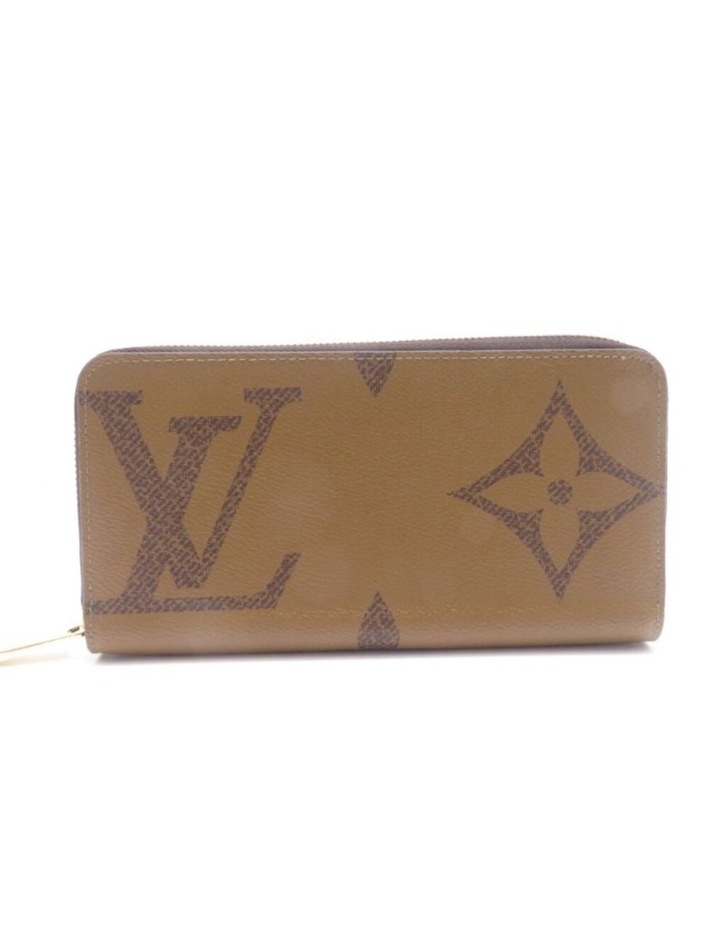 Louis Vuitton Zippy Wallet Monogram Giant Reverse Long Brown